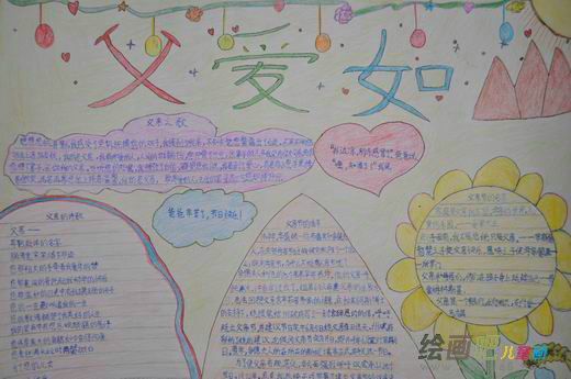 父亲节手抄报：父亲节的来历三
