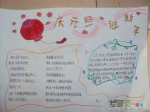 迎新年手抄报：过年守岁风俗