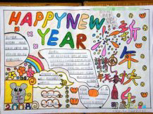 迎新年手抄报：春联历史起源