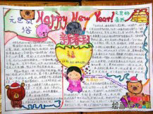 迎新年手抄报：江宁新年习俗