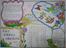 五一劳动节手抄报：手抄报花边