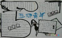 青年节手抄报：庆五一手抄报