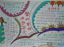 消防安全手抄报：火灾逃生过程几种错误