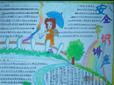 安全教育手抄报：电梯故障怎么办？