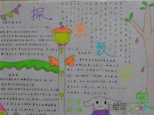 数学手抄报：谈谈数学解题的规范