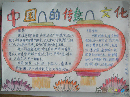 中国传统文化手抄报：书法学习方法