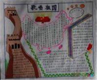 国庆节手抄报：国庆——献给亲爱的祖国