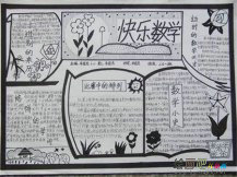 数学手抄报:猫和房子