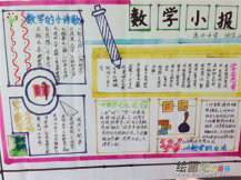 数学手抄报:数学要大写