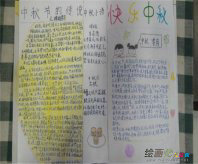 中秋节手抄报：中秋遐想