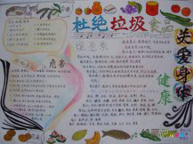 食品安全手抄报：宝宝的食品安全