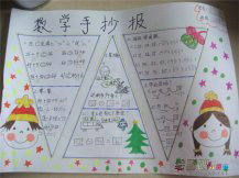数学手抄报内容：问答
