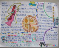 中秋节手抄报版面设计图：中秋节手抄报