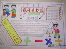 数学手抄报：＋和—的由来