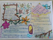 数学手抄报：数学日记