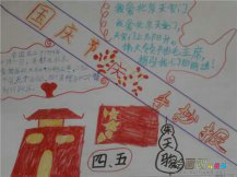 国庆节手抄报：爱国主义