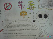 小学生禁毒手抄报：吸毒成瘾的特征
