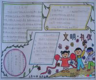 文明礼仪手抄报：文明礼仪由来