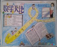 数学手抄报：考试