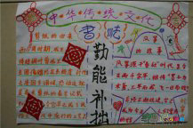 中国传统文化手抄报：中国的四大名著