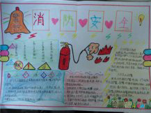 交通安全手抄报：注意老人小孩