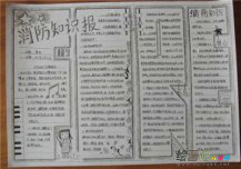 消防安全手抄报资料：火灾无情