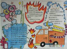 消防安全手抄报：关于爆炸