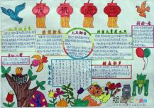 元旦手抄报：中国的元旦