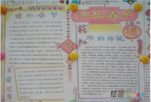 春节手抄报：春节祝福