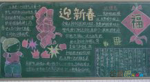 迎新年手抄报：伟大的春节