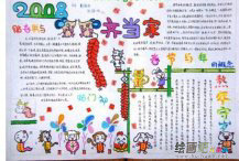 迎新年手抄报：北京新年习俗
