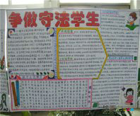 法制手抄报：小学生法制手抄报