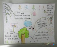 植树节手抄报：绿色工厂