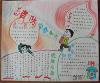 消防安全手抄报：灭火三要素