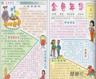 青年节手抄报：五四青年