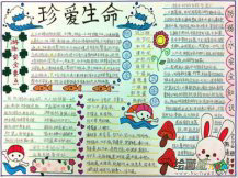 防溺水手抄报图片：游泳时耳朵进水怎么办?