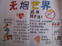 世界无烟日手抄报：禁烟的奖惩措施