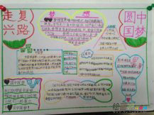 我的中国梦手抄报：学生的中国梦