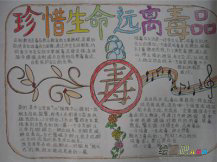 禁毒手抄报：禁毒是我们的责任