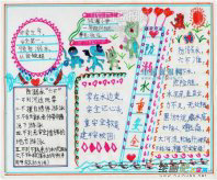 防溺水手抄报：旱鸭子落水