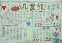 六一儿童节手抄报：六一儿童节歌咏大赛