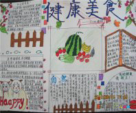 食品安全手抄报：Food Safety