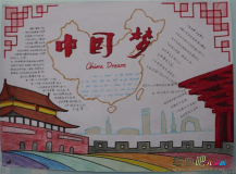 我的中国梦手抄报：平凡中国梦