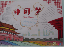 我的中国梦手抄报：中国梦，我的梦