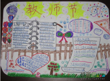 教师节手抄报：蜡炬成灰泪始干