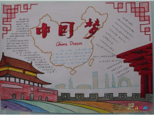 我的中国梦手抄报：光荣的梦想