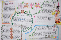 中秋节手抄报：永恒不变的亲情