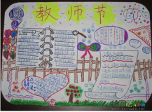 教师节手抄报：教师节的祝福
