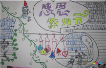 教师节手抄报：又一个教师节到来