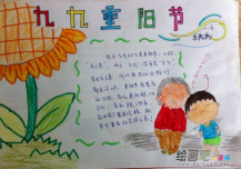 重阳节手抄报：重阳节特殊风俗
